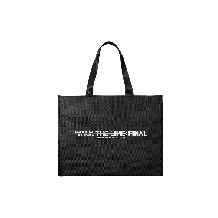 ENHYPEN - WALK THE LINE : FINAL WORLD TOUR OFFICIAL MD SHOPPER BAG