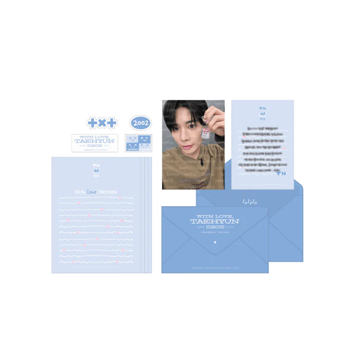 [2ND PRE-ORDER]TXT TAEHYUN - WITH LOVE, TAEHYUN OFFICIAL MD LETTER SET