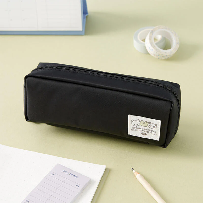 3 POCKET POUCH BLACK