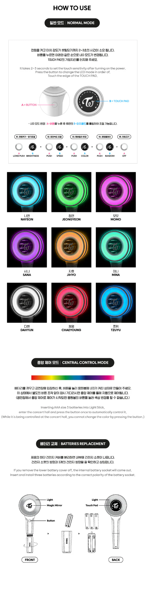 TWICE - CANDYBONG ∞ OFFICIAL LIGHT STICK - Image 4