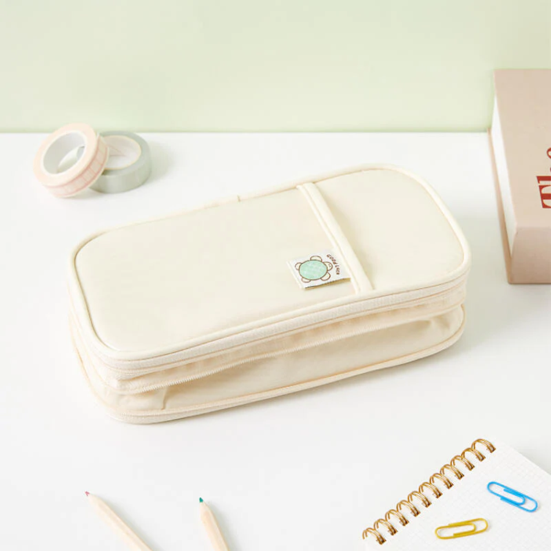 5 POCKET POUCH IVORY