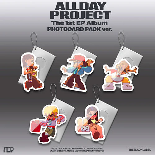 ALLDAY PROJECT - ALLDAY PROJECT 1ST EP ALBUM PHOTOCARD PACK VER RANDOM