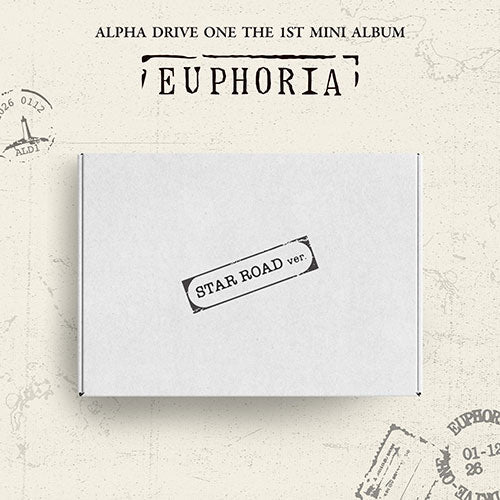 ALPHA DRIVE ONE - EUPHORIA 1ST MINI ALBUM STAR ROAD VER