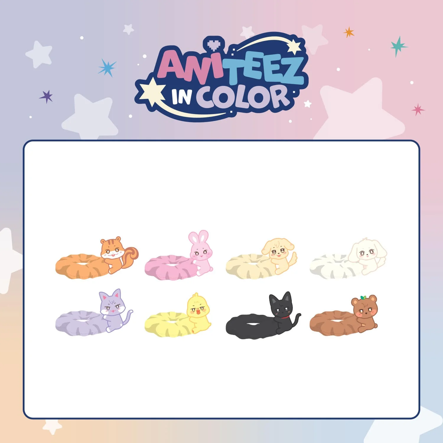 ATEEZ - ANITEEZ IN COLOR POP UP OFFICIAL MD LIGHT STICK STRAP
