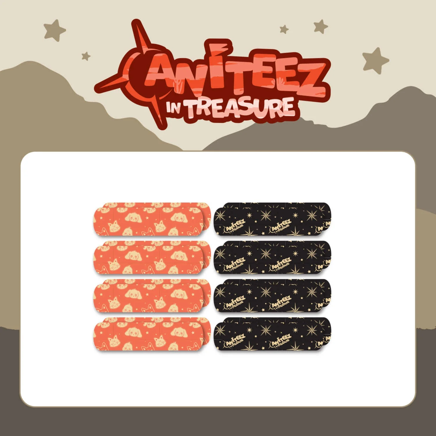 ATEEZ - ANITEEZ IN TREASURE OFFICIAL MD DECO BAND