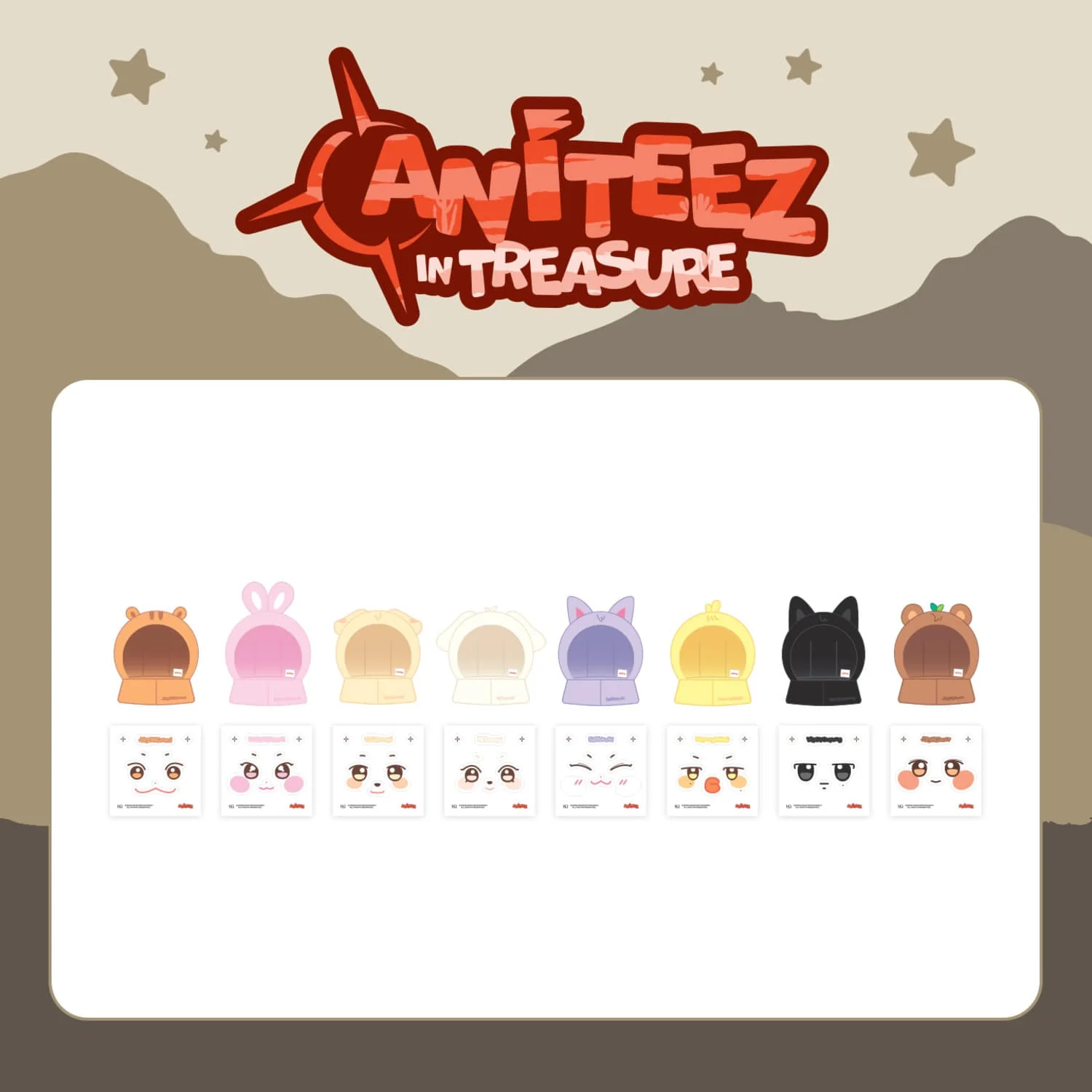 ATEEZ - ANITEEZ IN TREASURE OFFICIAL MD LIGHT STICK COVER