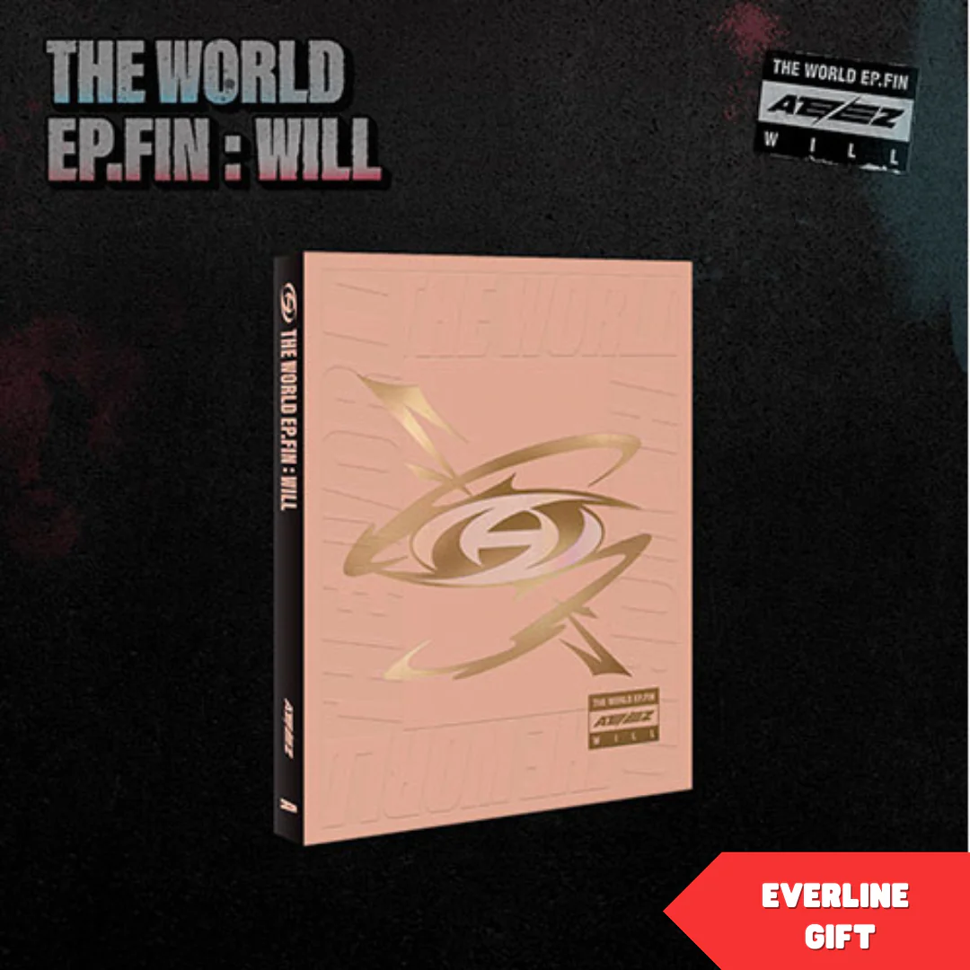 ATEEZ - THE WORLD EP.FIN WILL 2ND FULL ALBUM STANDARD VER. EVERLINE GIFT VER. - Image 2