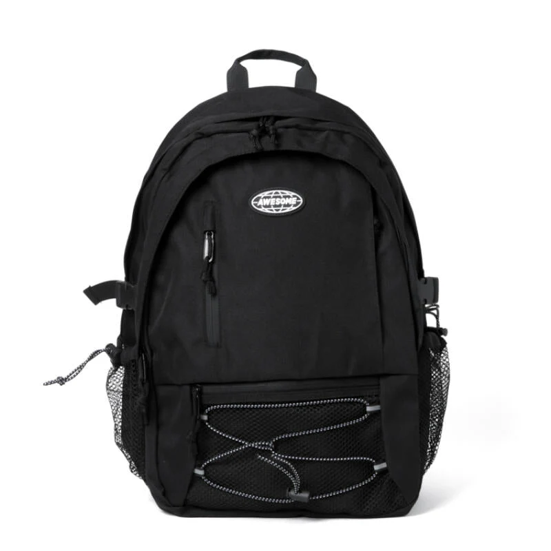 AWESOME 10 POCKET BACKPACK BLACK