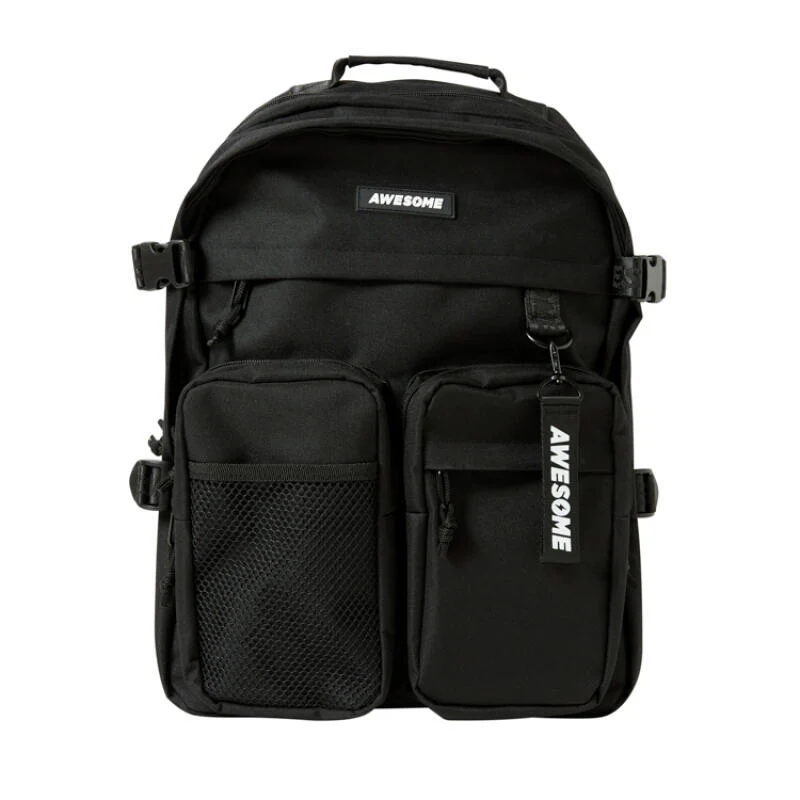 AWESOME STRAP BACKPACK BLACK