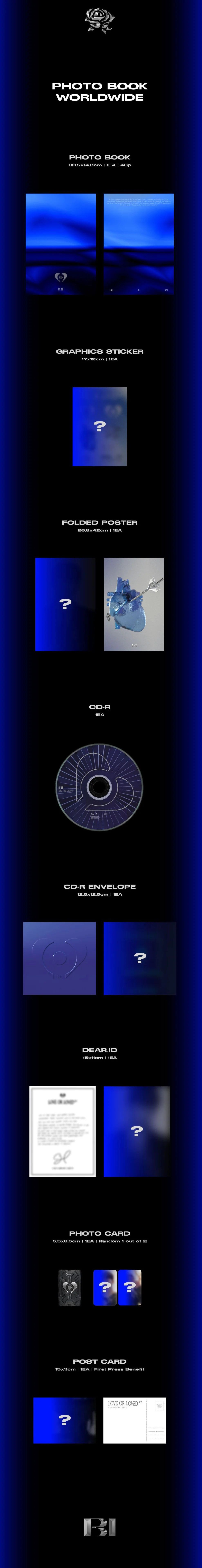 B.I - LOVE OR LOVED PART.2 ASIA LETTER VER. - Image 6