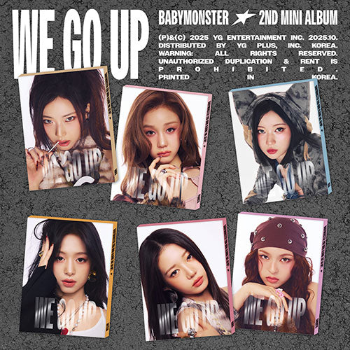 BABYMONSTER - WE GO UP 2ND MINI ALBUM PATTERN VER RORA
