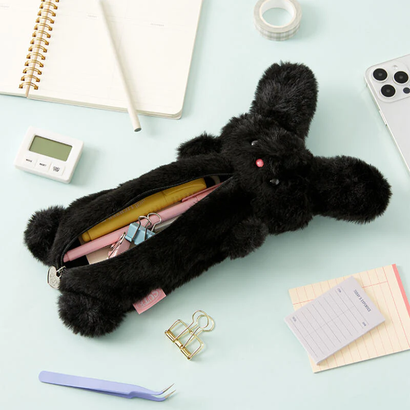 BLACK BUNNY POUCH