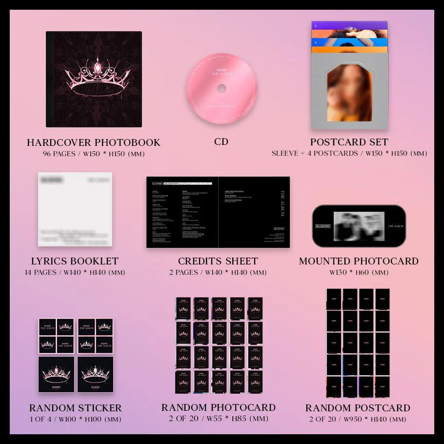 BLACKPINK 1st FULL ALBUM [THE ALBUM] - Image 9
