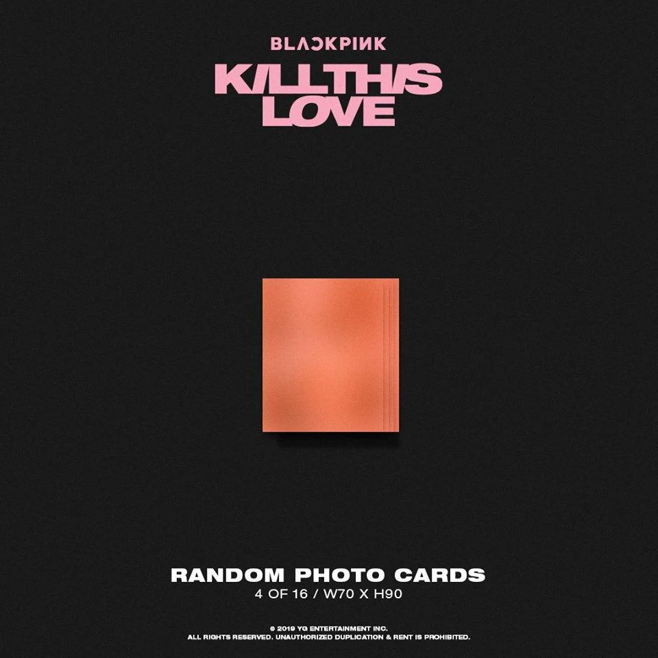 BLACKPINK 2ND MINI ALBUM - KILL THIS LOVE - Image 19