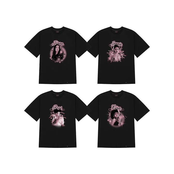 BLACKPINK - JUMP POP UP OFFICIAL MD PHOTO T-SHIRT TYPE 3