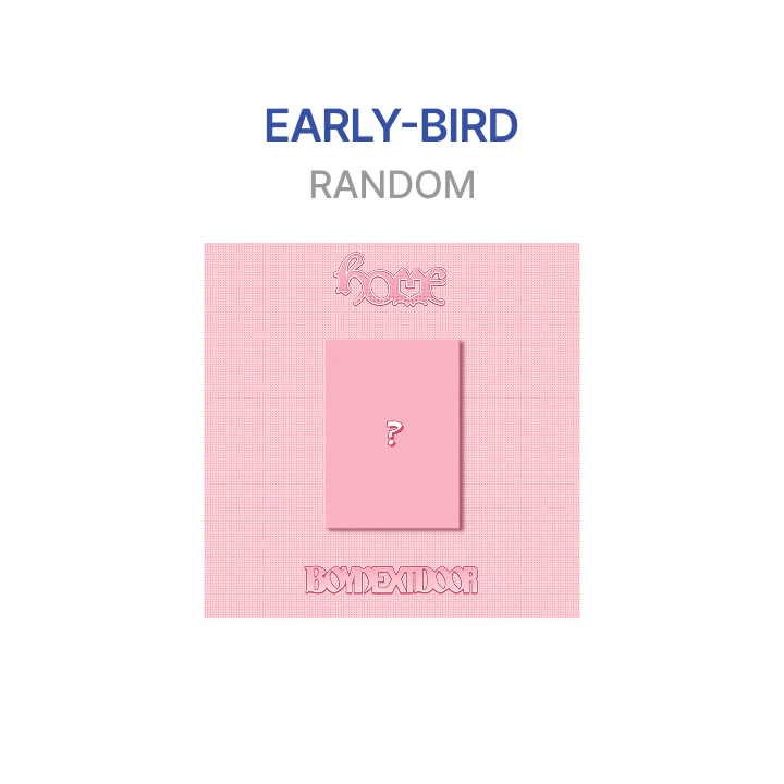 BOYNEXTDOOR - HOME 1ST STUDIO ALBUM WEVERSE SHOP EARLY BIRD GIFT SWEET HOME VER RANDOM