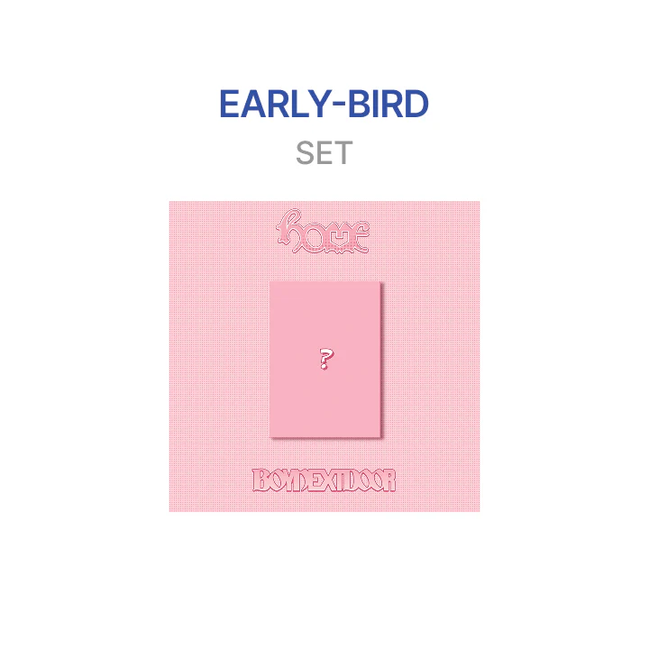BOYNEXTDOOR - HOME 1ST STUDIO ALBUM WEVERSE SHOP EARLY BIRD GIFT SWEET HOME VER SET