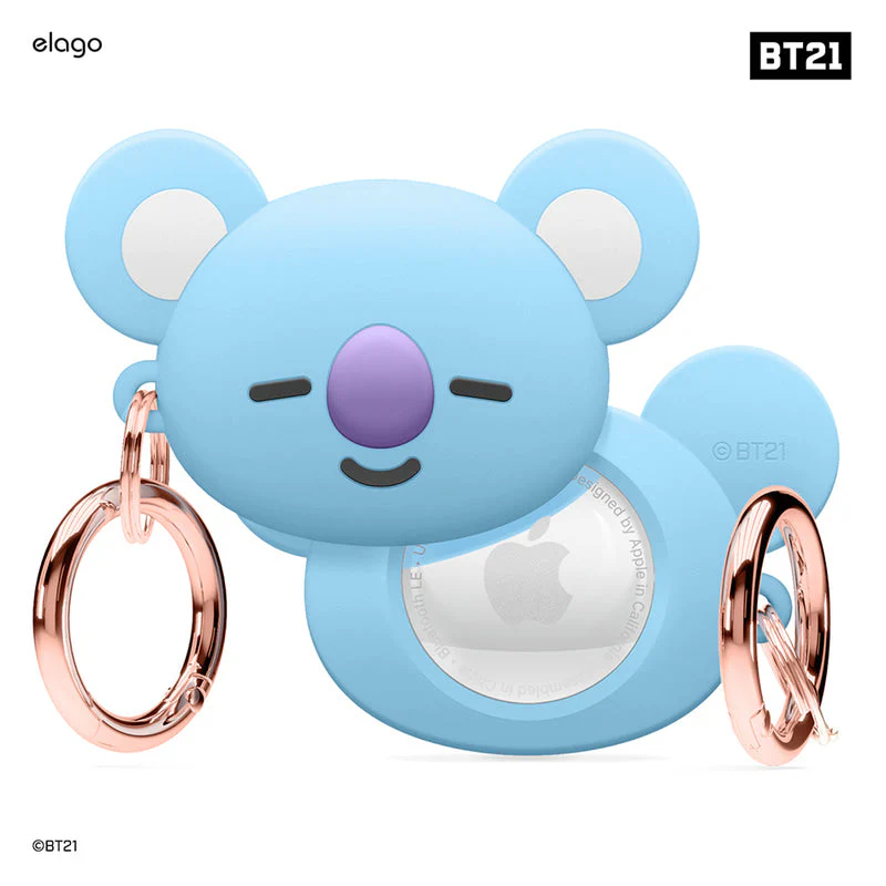 BT21 - AIRTAG CASE KEYRING - Image 2