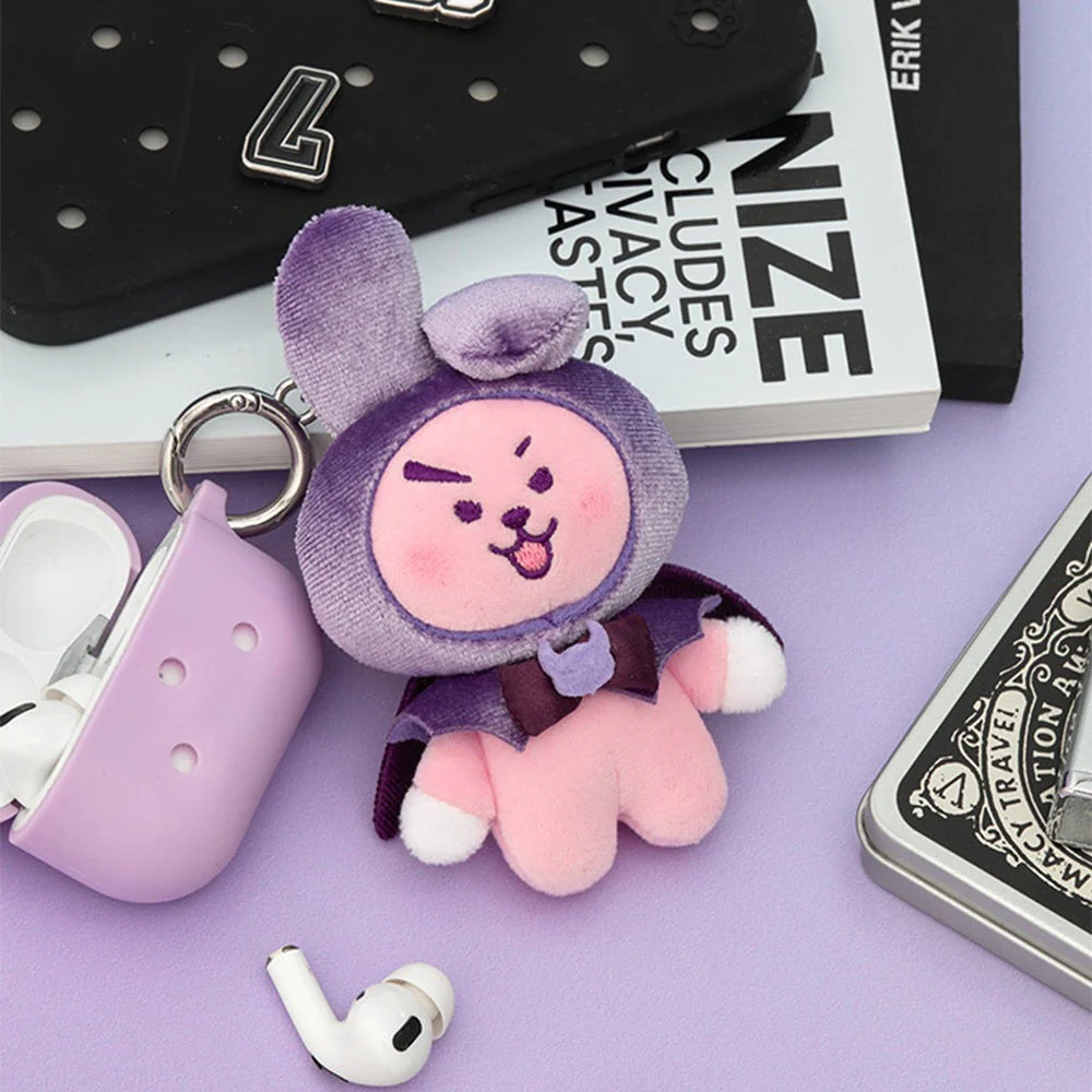 BT21 - ANGEL & VILLAIN VILLAIN PLUSH KEYRING - Image 2