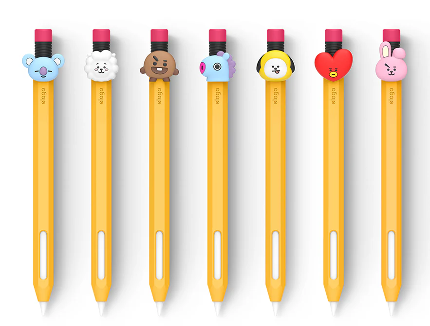 BT21 - APPLE PENCIL 2ND GENERATION PRO SILICON CASE