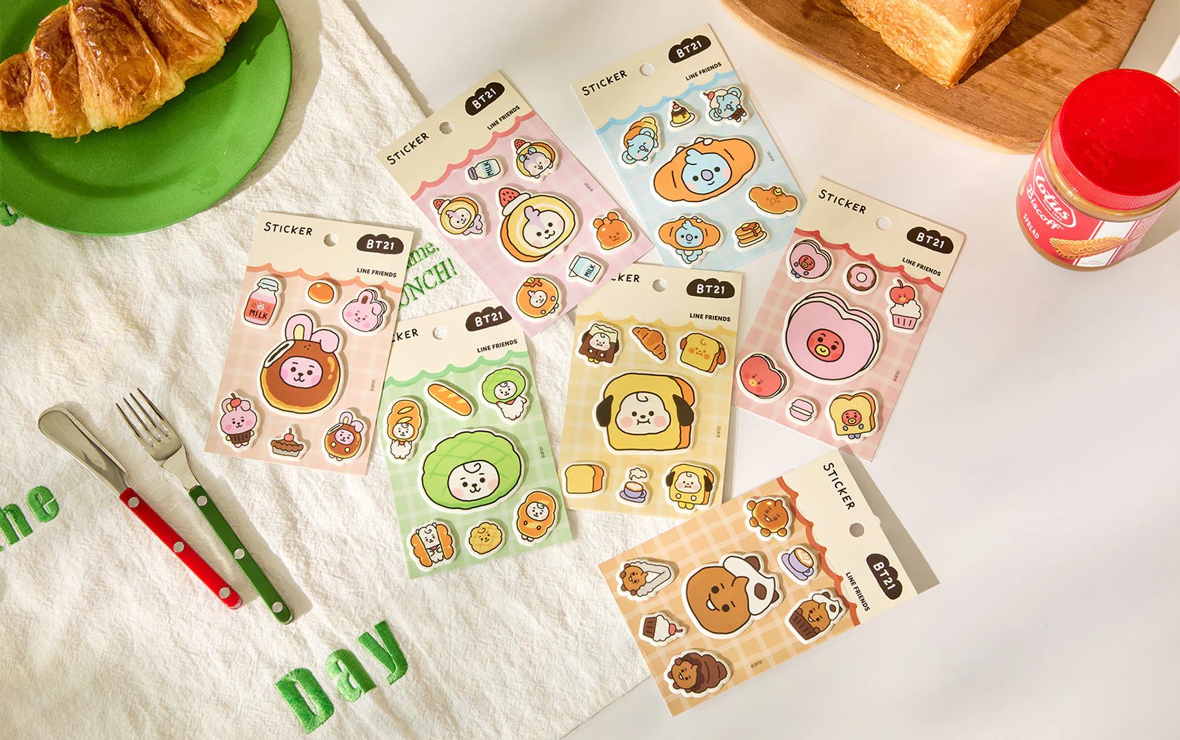 BT21 - BABY BAKERY SHOP MD STICKERS