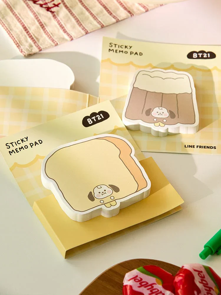 BT21 - BABY BAKERY SHOP MD STICKY MEMO NOTEPADS - Image 3