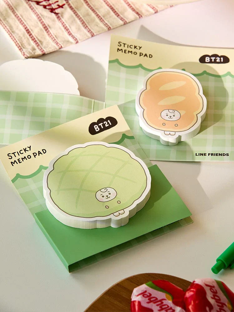 BT21 - BABY BAKERY SHOP MD STICKY MEMO NOTEPADS - Image 6