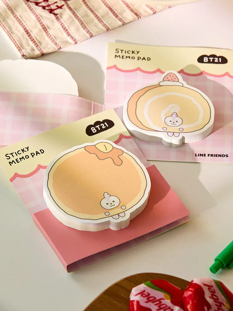 BT21 - BABY BAKERY SHOP MD STICKY MEMO NOTEPADS - Image 8