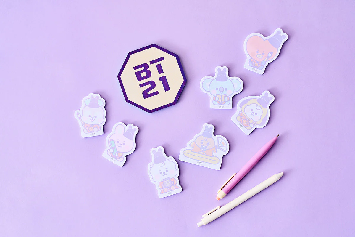 BT21 BABY MEMO NOTEPADS K-EDITION ver.2