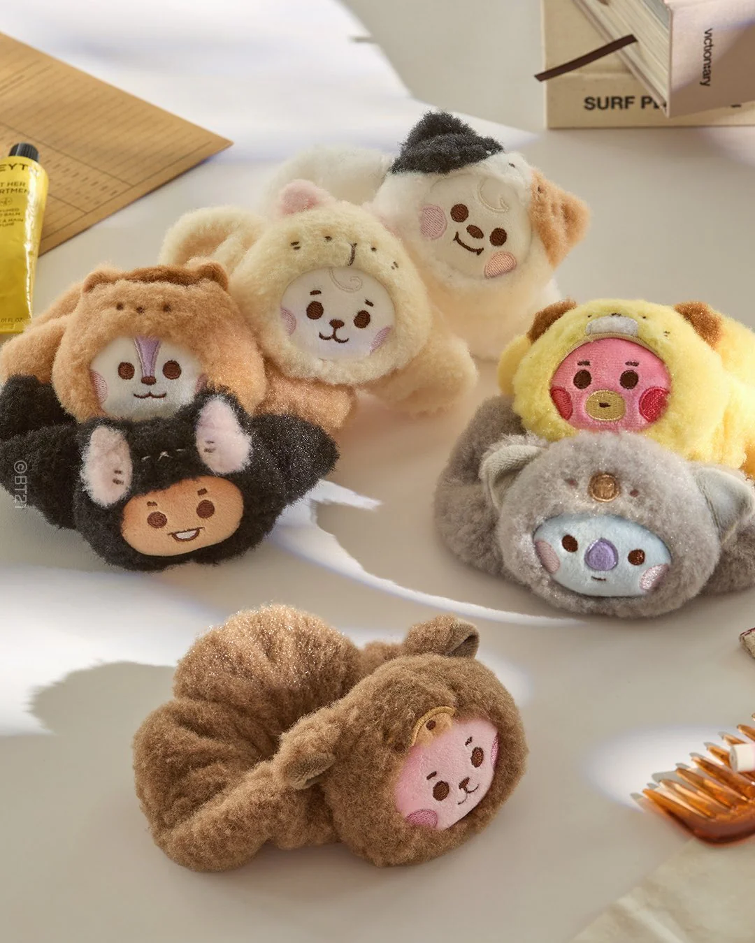 BT21 - BABY MORE FLUFFY FACE DOLL BAND
