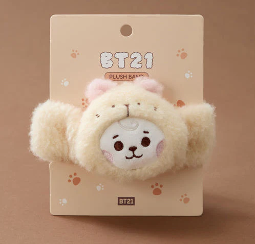 BT21 - BABY MORE FLUFFY FACE DOLL BAND - Image 7