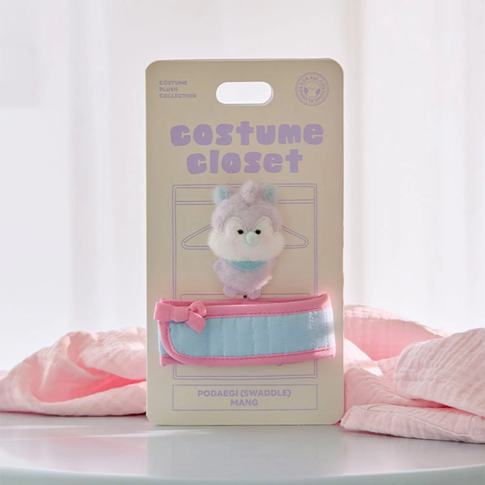 BT21 - BABY NEWBORN SEASON 2 DOLL & SWADDLE COSTUME CLOSET - Image 5