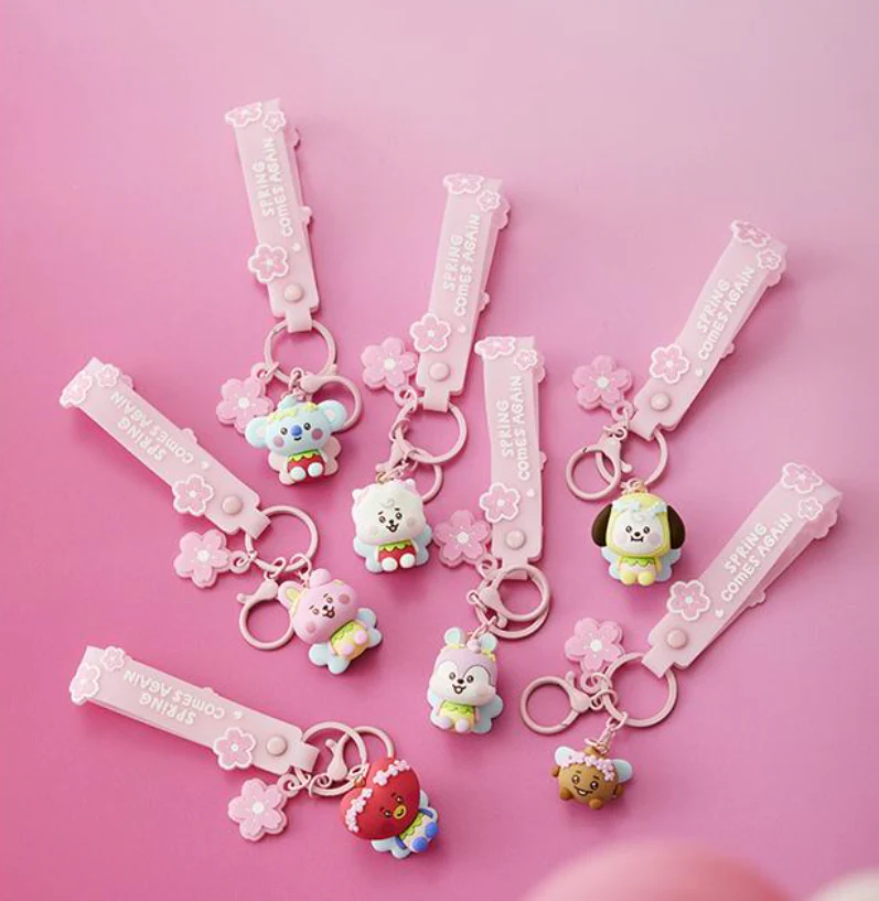BT21 - BABY SPRING FAIRY FIGURE KEYRING
