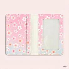 BT21 - CHERRY BLOSSOM LEATHER PATCH CARD CASE KOYA - Image 3