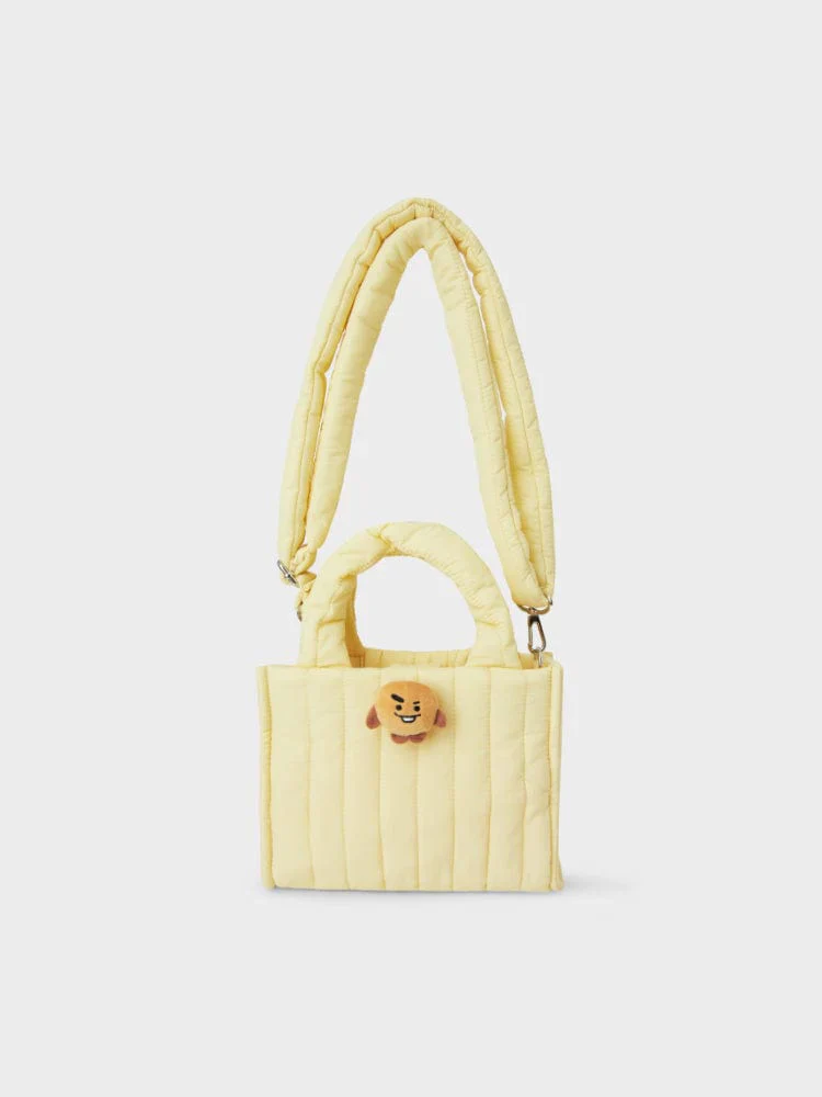 BT21 FACE DOLL BADGE 2 WAY QUILT BAG - Image 12