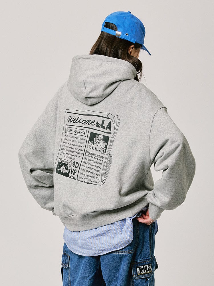 BT21 - HOODED SWEATSHIRT 2024 F/W CITY EDITION - Image 2