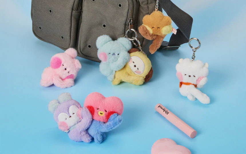 BT21 - HUG ME MINI MININI PLUSH KEYRING