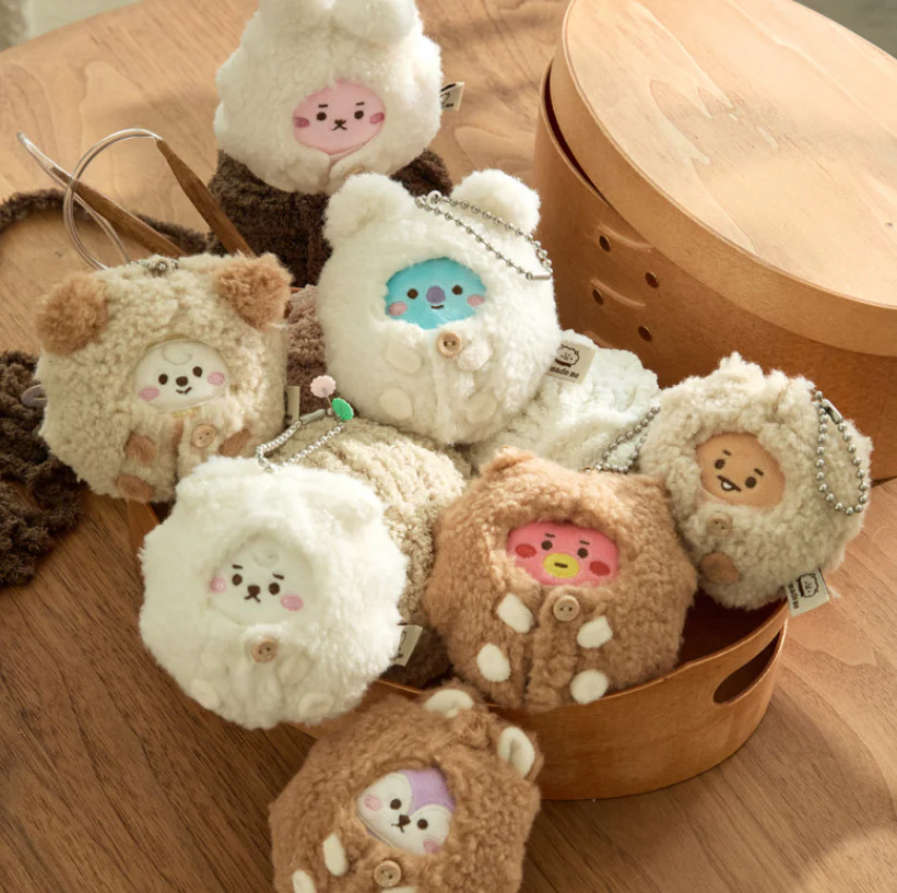 BT21 - MADE BY RJ PLUSH KEYRING