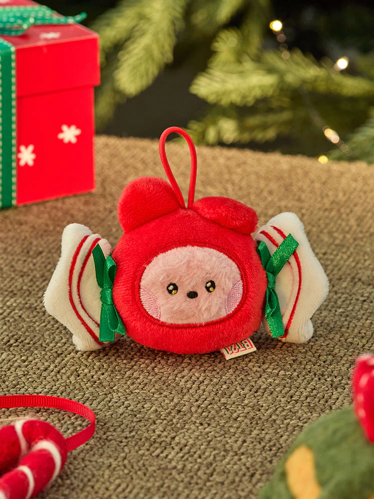 BT21 - MINI MININI PETIT HOLIDAY ORNAMENT DOLL KEYRING - Image 3