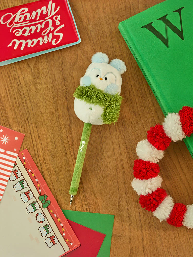 BT21 - MINI MININI PETIT HOLIDAY SNOWMAN DOLL GEL PEN - Image 7