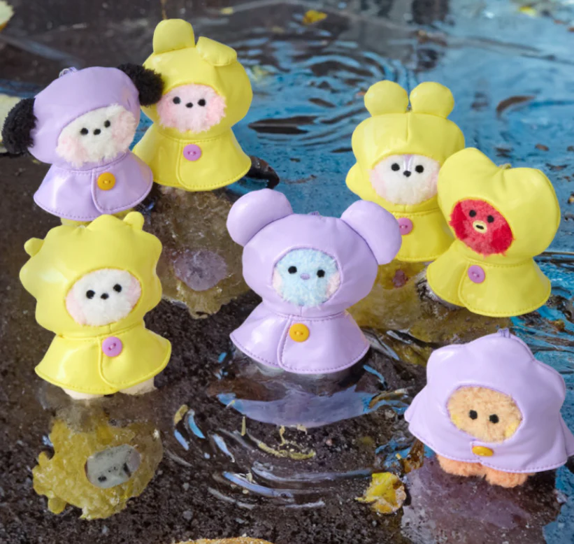 BT21 - MINI MININI RAINY DAY DOLL KEYRING