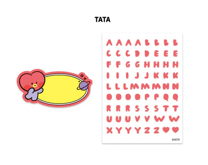 BT21 MININI ACRYLIC PIN BADGE STICKER - Image 10