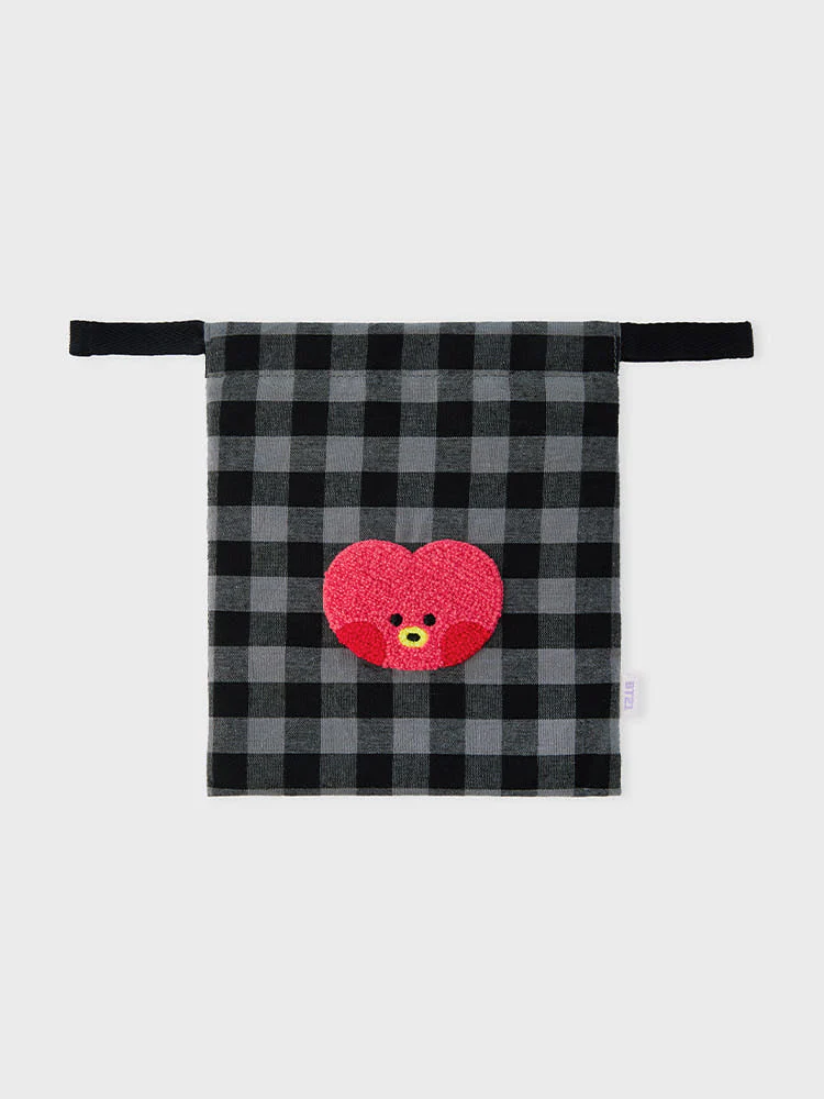 BT21 - MININI BASIC CHECK STRING POUCH - Image 3