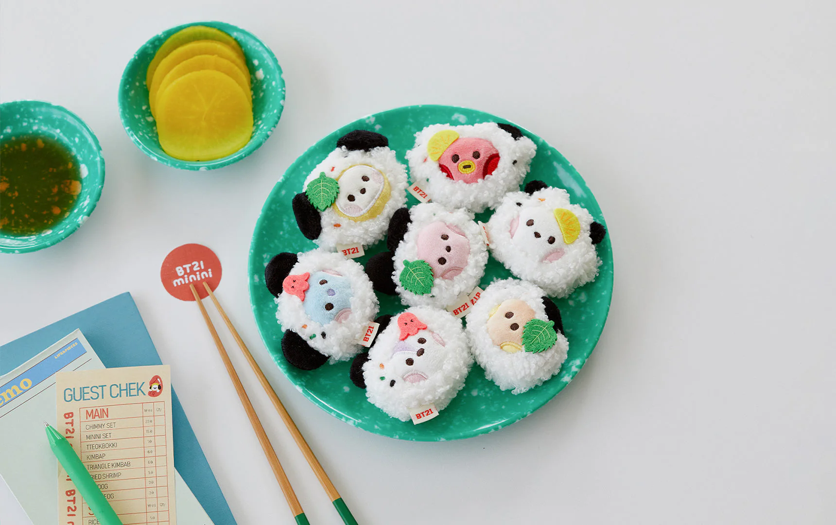 BT21 - MININI BUNSIK PLUSH MAGNET
