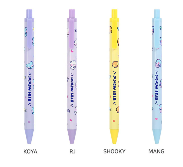 BT21 MININI GEL INK BALL PEN - Image 3