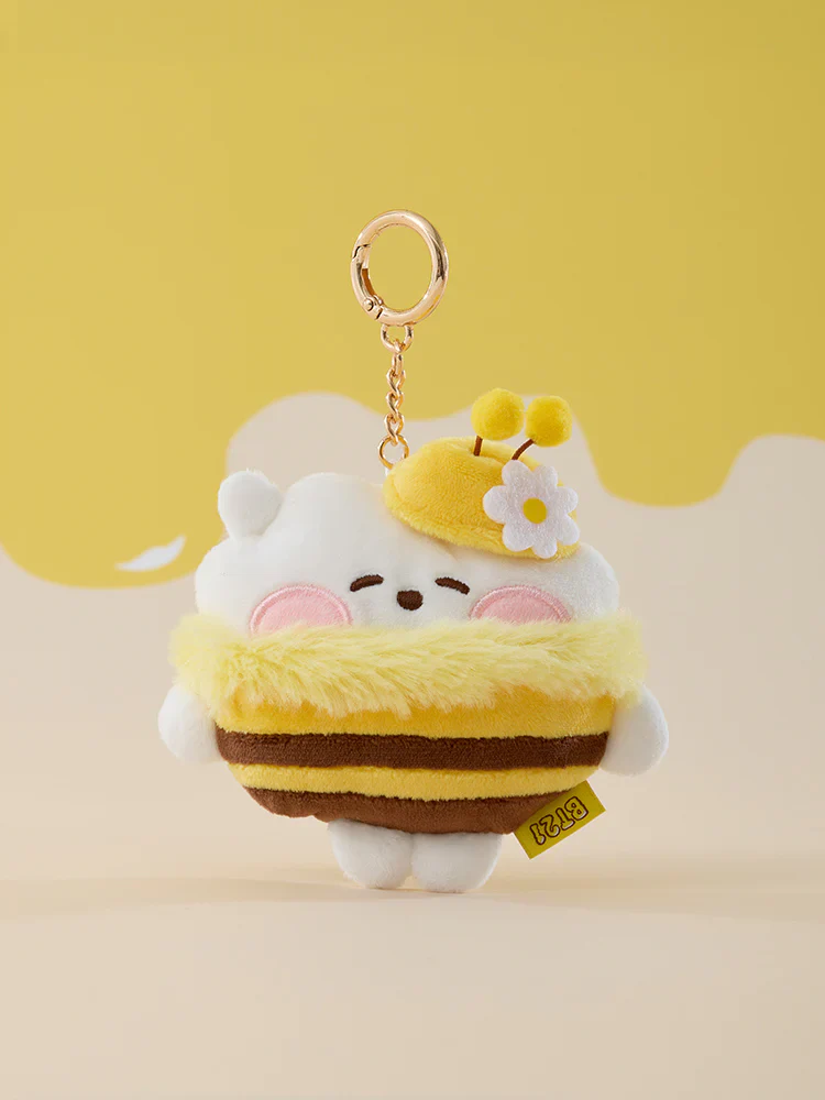 BT21 - MININI HONEYBEE PLUSH TAPE MEASURE KEYRING - Image 6