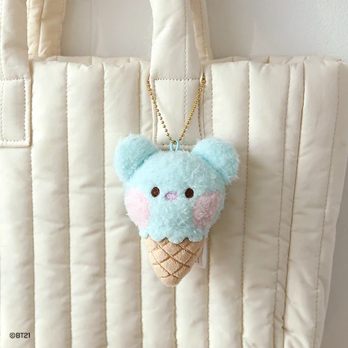 BT21 MININI ICE CREAM PLUSH KEYRING - Image 4