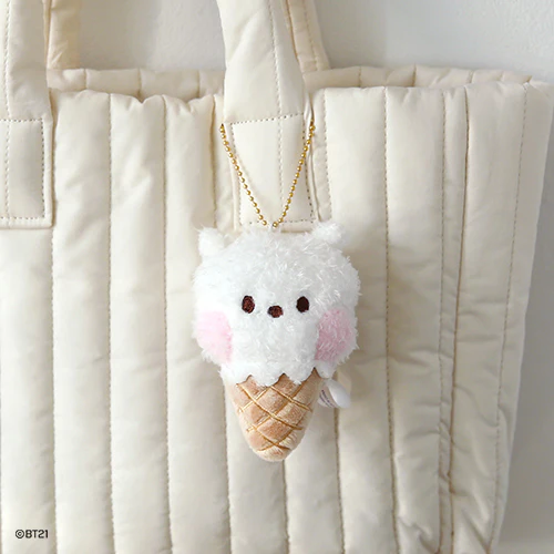 BT21 MININI ICE CREAM PLUSH KEYRING - Image 6