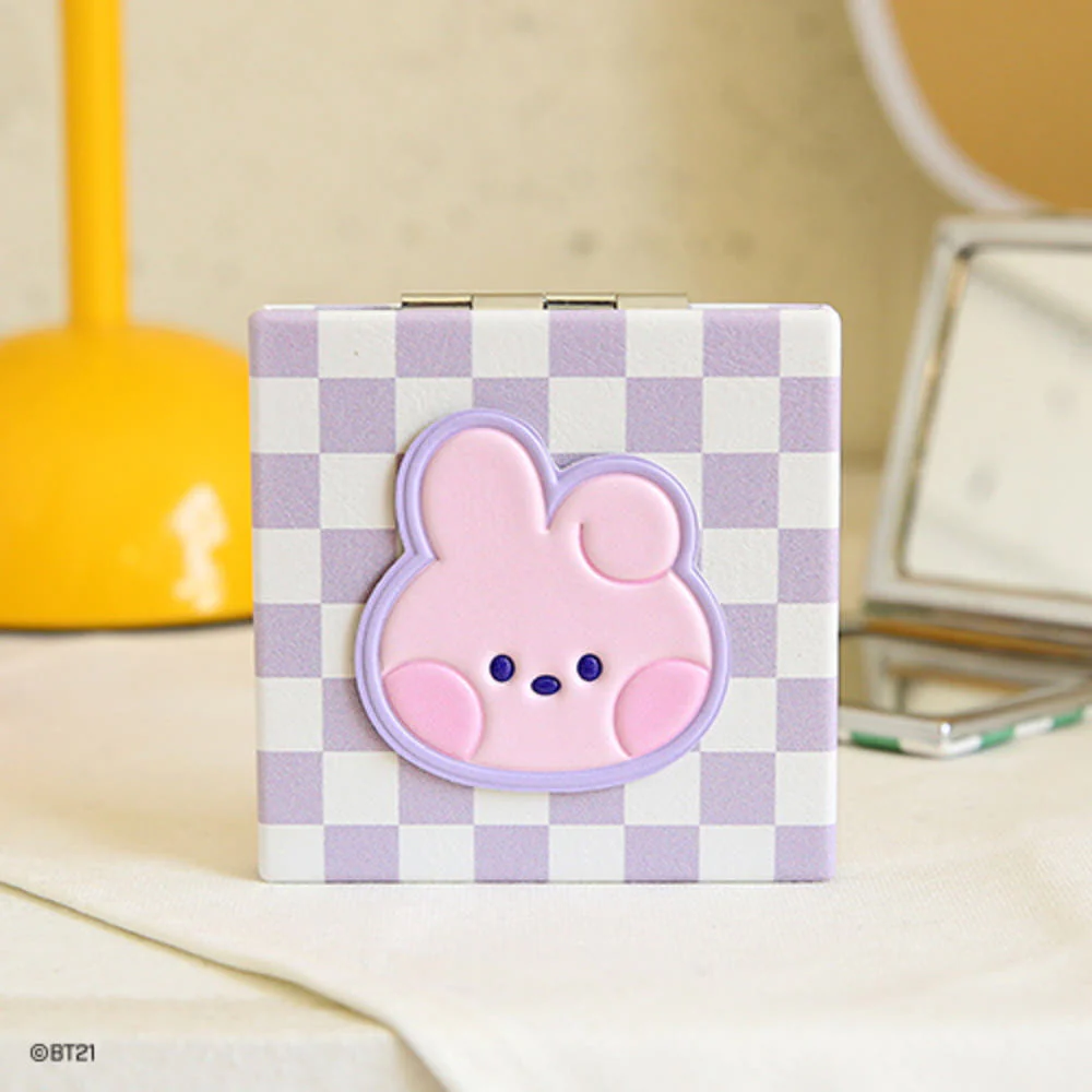 BT21 - MININI LEATHER PATCH MIRROR - Image 6