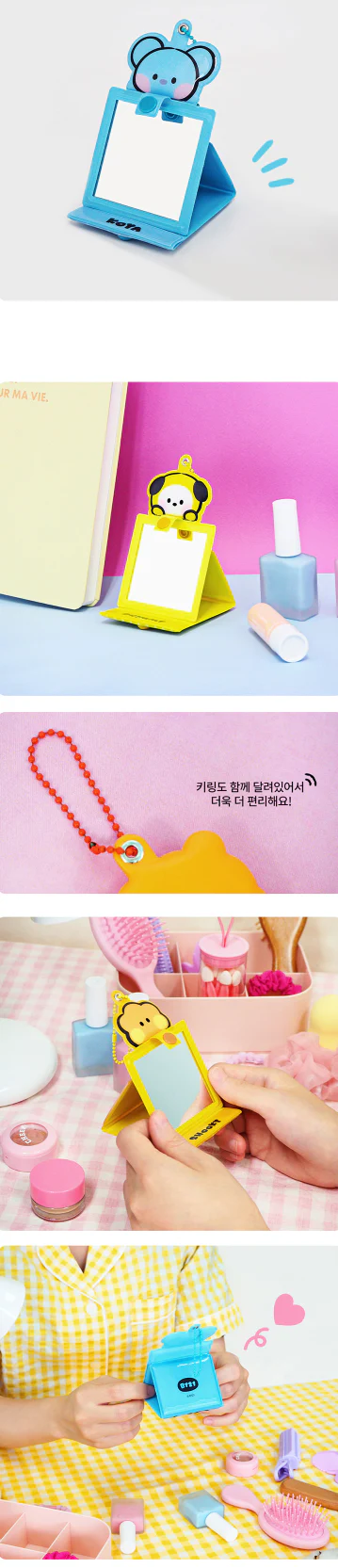 BT21 MININI MIRROR KEYRING - Image 4